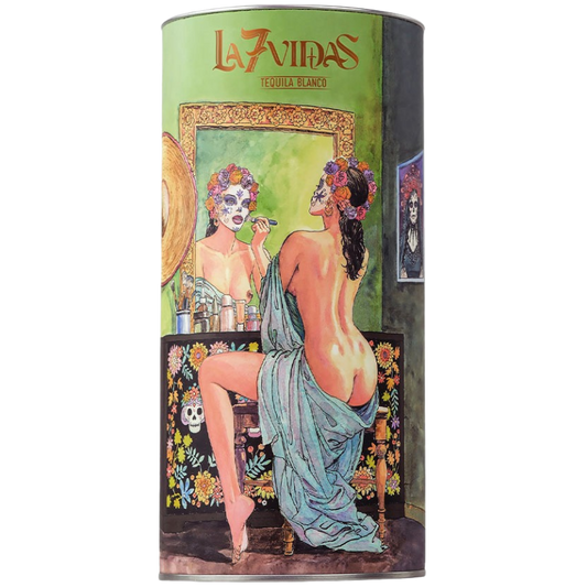 La7Vidas Cylinder Gift Box Tequila Blanco