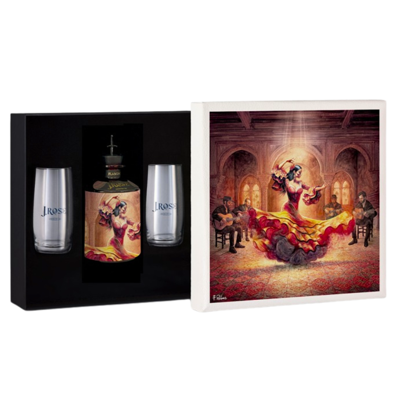 J.Rose Luxury Box FLAMENCO London Dry Gin